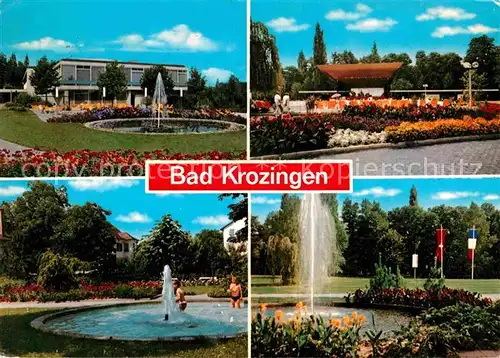 Bad Krozingen Parkanlagen Kat. Bad Krozingen
