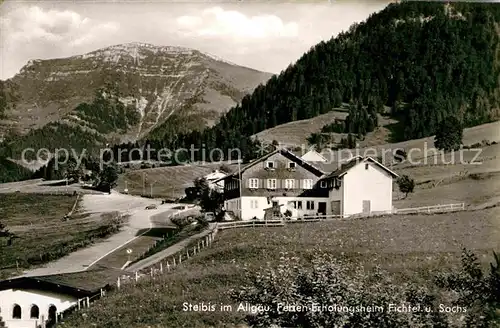 Steibis Ferienheim Erholungsheim Fichtel und Sachs Allgaeuer Alpen Kat. Oberstaufen