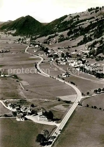 Thalkirchdorf Konstanzers und Wiedemannsdorf Fliegeraufnahme Kat. Oberstaufen