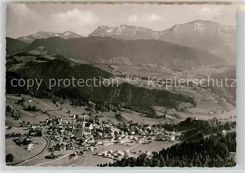 Oberstaufen Panorama Kat. Oberstaufen