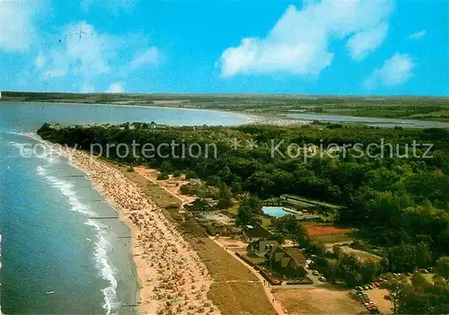 Hohwacht Ostseebad Strand Meerwasserbrandungsbad Fliegeraufnahme Kat. Hohwacht (Ostsee)