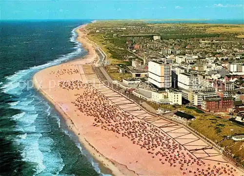 Westerland Sylt Nordseeheilbad Strand Hotels Fliegeraufnahme Kat. Westerland