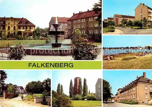 Falkenberg Elster Kiebitzer Baggerteich Wasserturm Kat. Falkenberg Elster