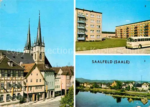Saalfeld Saale Markt Gorndorf Saalepartie Kat. Saalfeld