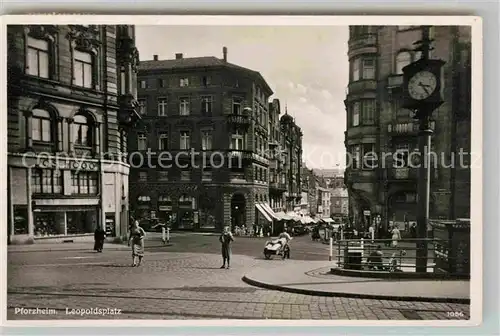 Pforzheim Leopoldsplatz Kat. Pforzheim