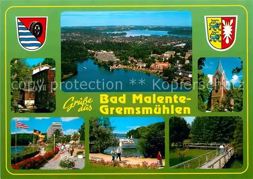 Malente Gremsmuehlen Fliegeraufnahme Park Kat. Malente