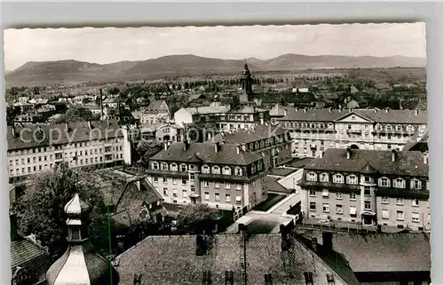 Landau Pfalz Blick ueber die Stadt zu den Bergen Kat. Landau in der Pfalz