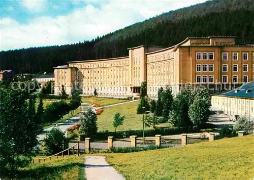 Erlabrunn Erzgebirge Bergarbeiter Krankenhaus Kat. Breitenbrunn Erzgebirge