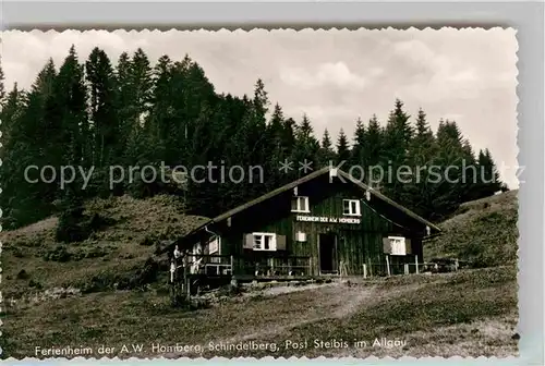 Steibis Ferienheim der A. W. Homberg Kat. Oberstaufen