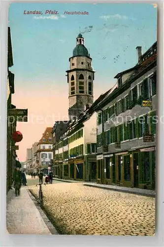 Landau Pfalz Hauptstrasse Kat. Landau in der Pfalz