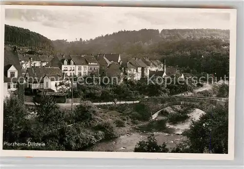 Dillstein Pforzheim Partie an der Nagold Kat. Pforzheim