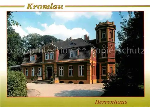 Kromlau Herrenhaus Kat. Gablenz Oberlausitz