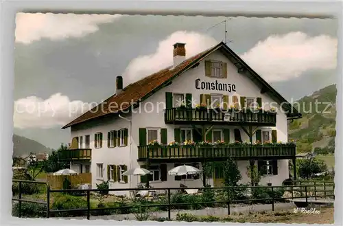 Thalkirchdorf Cafe Pension Haus Constanze Kat. Oberstaufen