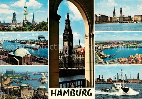 Hamburg Hafen Kat. Hamburg