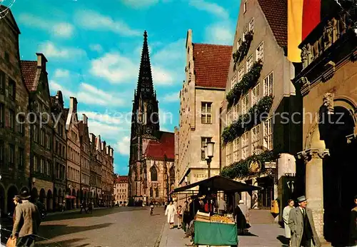 Muenster Westfalen Prinzipalmarkt Kat. Muenster