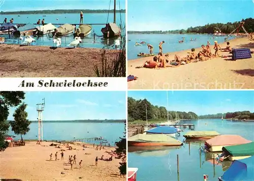 Jessern Zaue und Goyatz Schwielowsee Strand Kat. Schwielochsee