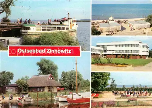 Zinnowitz Ostseebad Achterwasser Bootshafen Ferienheim Minigolf