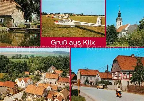 Klix Bautzen Muehlgraben Segelflugplatz Kirche 