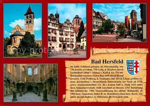 Bad Hersfeld Kloster  Kat. Bad Hersfeld