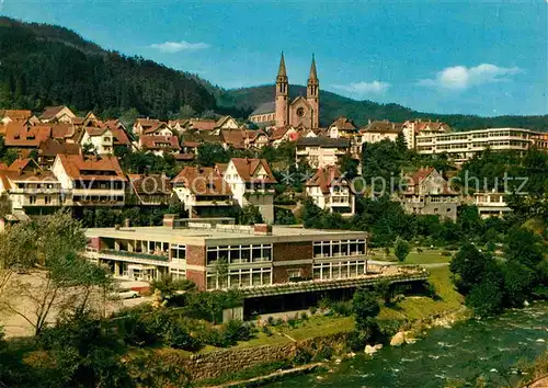 Forbach Baden Hotel Restaurant Goldener Hirsch Kat. Forbach