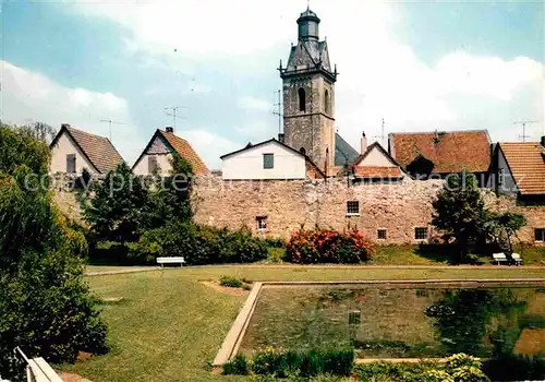 Korbach Schiesshagen mit Kilianskirche Kat. Korbach