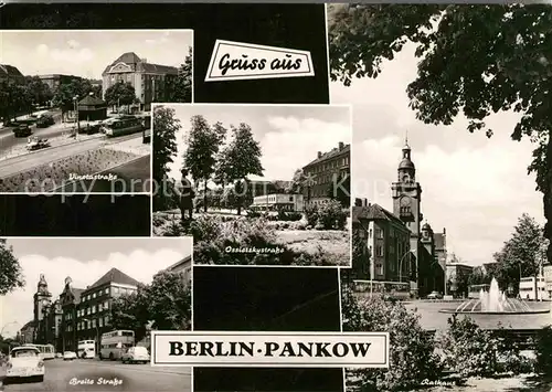 Pankow Breite Strasse Rathaus  Kat. Berlin