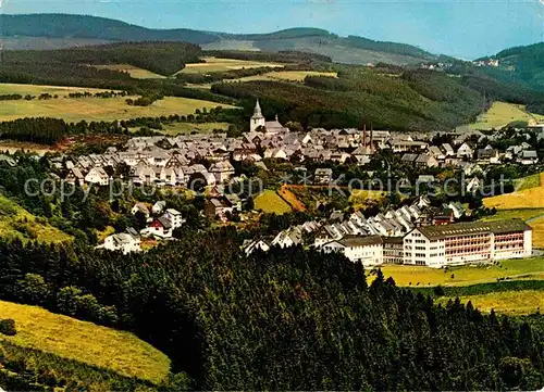 Winterberg Hochsauerland Fliegeraufnahme Kat. Winterberg