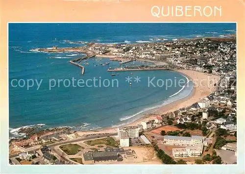 Quiberon Morbihan Plage et Port Maria Kat. Quiberon