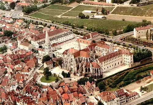 Auxerre Musee Saint Germain Vue aerienne Kat. Auxerre