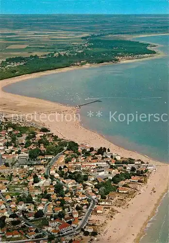 La Tranche sur Mer Fliegeraufnahme mit Strand Kat. La Tranche sur Mer