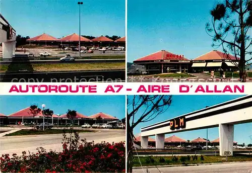 Aire Ardennes Autoroute A7 Details Kat. Aire