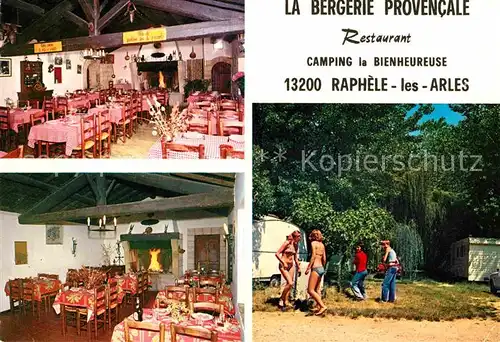 Raphele les Arles La Bergerie Provencale Restaurant Camping la Bienheureuse