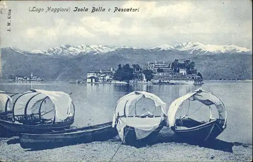 Isola Bella Lago Maggiore Pescatori / Lago Maggiore /