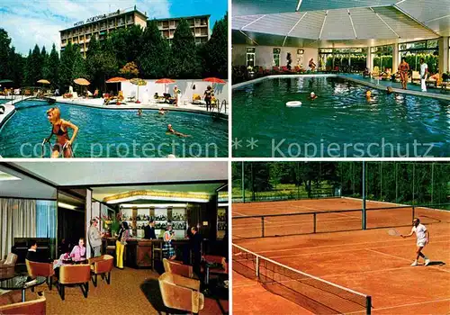Abano Terme Hotel Astoria Terme Tennis Pool Kat. Abano Terme