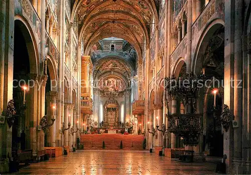 Parma Emilia Romagna Interno Cattedrale Kat. Parma