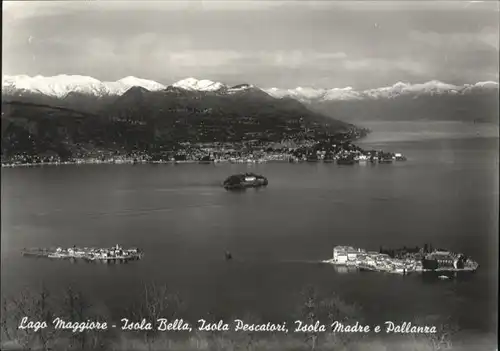 Isola Bella Isola Bella Isola Pescatori Madre Pallanra * / Lago Maggiore /