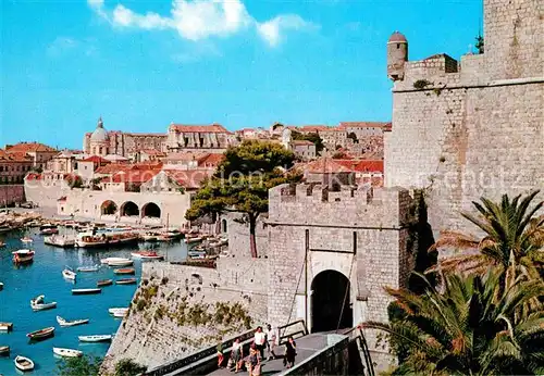 Dubrovnik Ragusa Hafen Festung Altstadt Kat. Dubrovnik