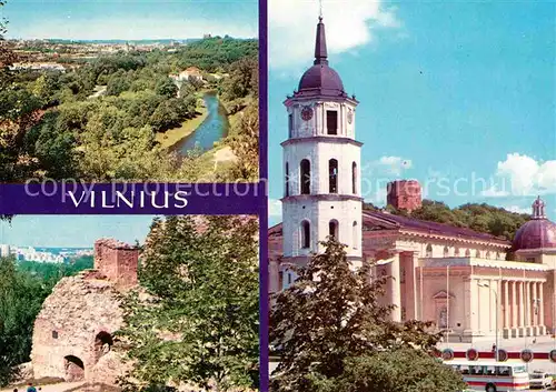 Vilnius Gedimino pilies gynybine siena Katedra Kat. Vilnius