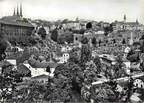 Luxembourg Luxemburg Faubourg du Grund et Ville Haute Kat. Luxembourg