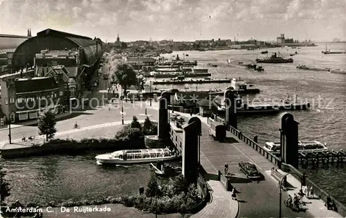 Amsterdam Niederlande De Ruijterkade Kat. Amsterdam