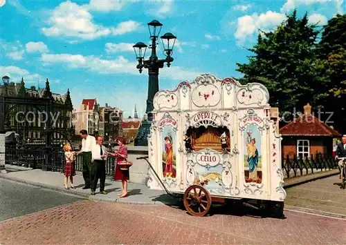 Amsterdam Niederlande Draaiorgel Kat. Amsterdam