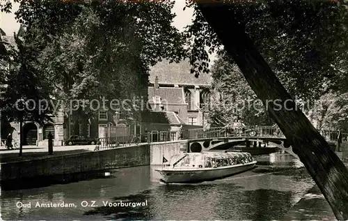 Amsterdam Niederlande Voorburgwal Kat. Amsterdam