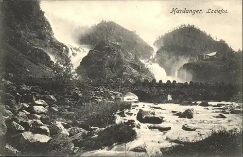 Hardangerfjord Laatefos /  /