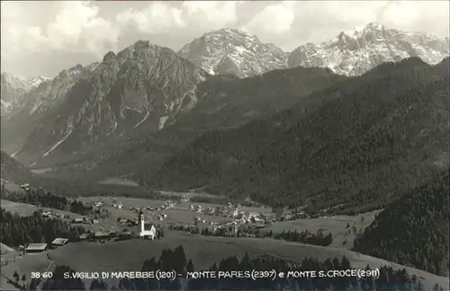 Tirol Region S. Vigilio di Marebbe (1201) Monte Pares (2397) Monte S. Croce (2911) / Innsbruck /Innsbruck