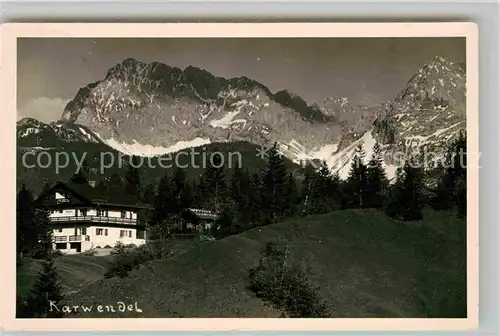 Karwendel Mittenwald Alpen Kat. Schwaz