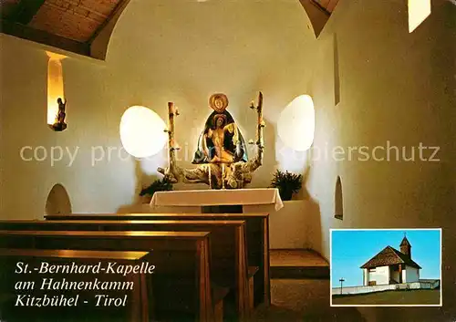 Kitzbuehel Tirol St Bernhard Kapelle am Hahnenkamm Kat. Kitzbuehel