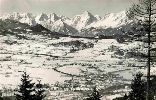 Windischgarsten Winterpanorama mit Totengebirge Kat. Windischgarsten