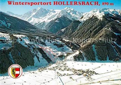 Hollersbach Pinzgau Fliegeraufnahme Kat. Hollersbach im Pinzgau