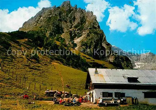 Hochkoenig Mitterfeld Alm Kat. Muehlbach am Hochkoenig