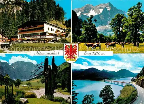 Hinterriss Tirol Alpengasthof Eng Grosser Ahornboden Karwendel Kat. Vomp